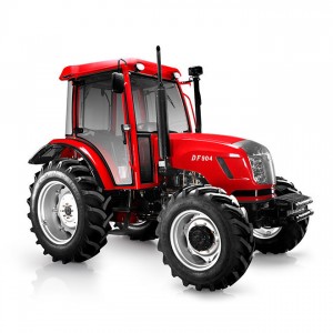 90-100HP 4WD Large Agricultural Farm Wheel Tractor with Double Clutch